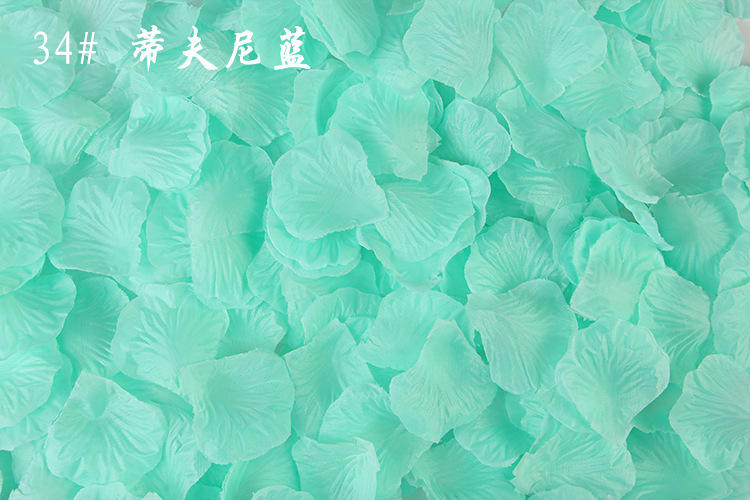 Simulation Petals Rose Petals Wedding Ceremony Wedding Room Layout Wedding Supplies Factory Direct Sales Wedding Petal