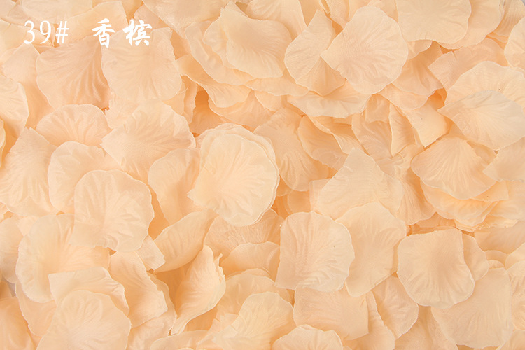Simulation Petals Rose Petals Wedding Ceremony Wedding Room Layout Wedding Supplies Factory Direct Sales Wedding Petal