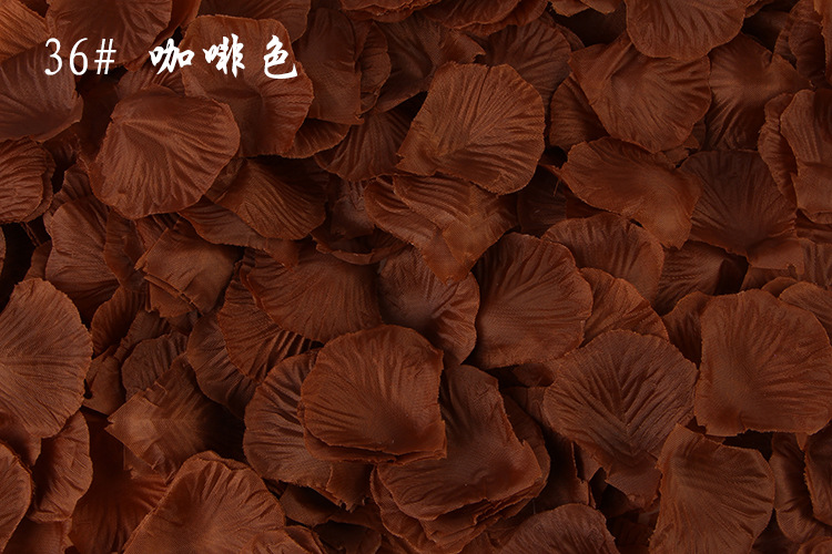 Simulation Petals Rose Petals Wedding Ceremony Wedding Room Layout Wedding Supplies Factory Direct Sales Wedding Petal