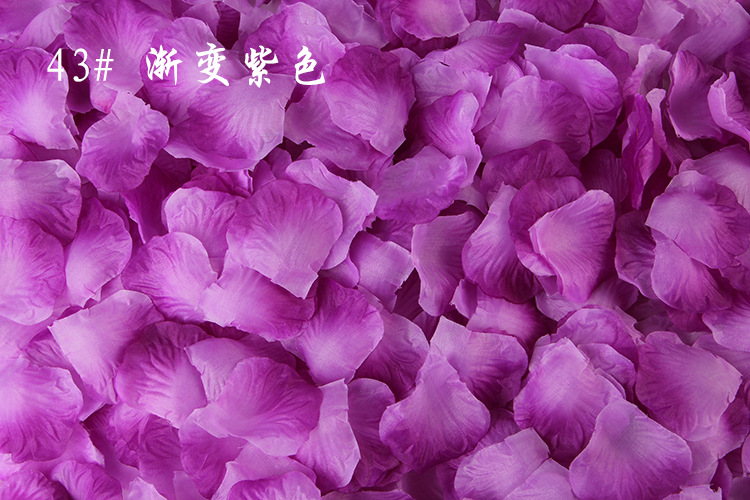 Simulation Petals Rose Petals Wedding Ceremony Wedding Room Layout Wedding Supplies Factory Direct Sales Wedding Petal