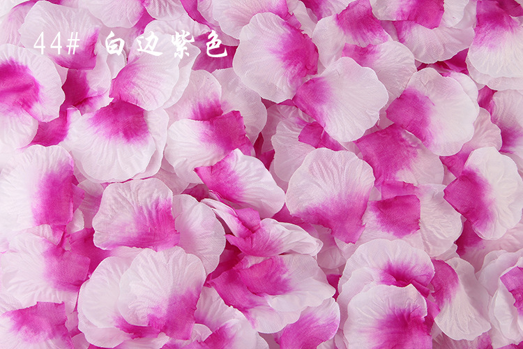 Simulation Petals Rose Petals Wedding Ceremony Wedding Room Layout Wedding Supplies Factory Direct Sales Wedding Petal