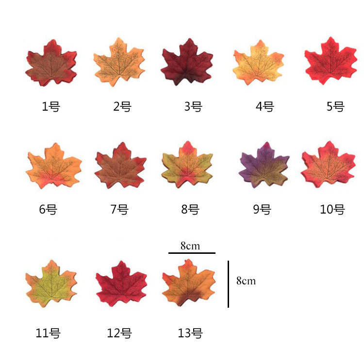 Maple Leaf 8cm Maple Leaf Decoration Autumn Harvest Festival Single Piece Wedding Scene Photo Props Wedding Petal Maple Leaf 8cm Maple Leaf Decoration Autumn Harvest Festival Single Piece Wedding Scene Photo Props Wedding Petal