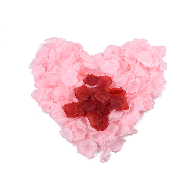 Declaration Festival Layout Supplies Factory Direct Supply Artificial Rose Petals 45 Colors Available Wedding Petal