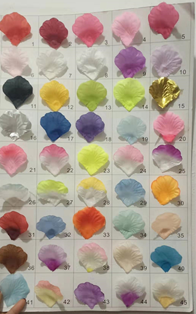 Declaration Festival Layout Supplies Factory Direct Supply Artificial Rose Petals 45 Colors Available Wedding Petal Declaration Festival Layout Supplies Factory Direct Supply Artificial Rose Petals 45 Colors Available Wedding Petal