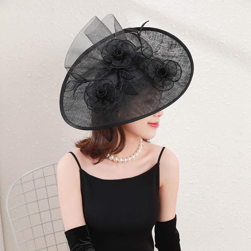 Ling Long Clothing European-Style Elegant Wedding Party Headdress Banquet Women &#039;S Elegant Wedding Hat