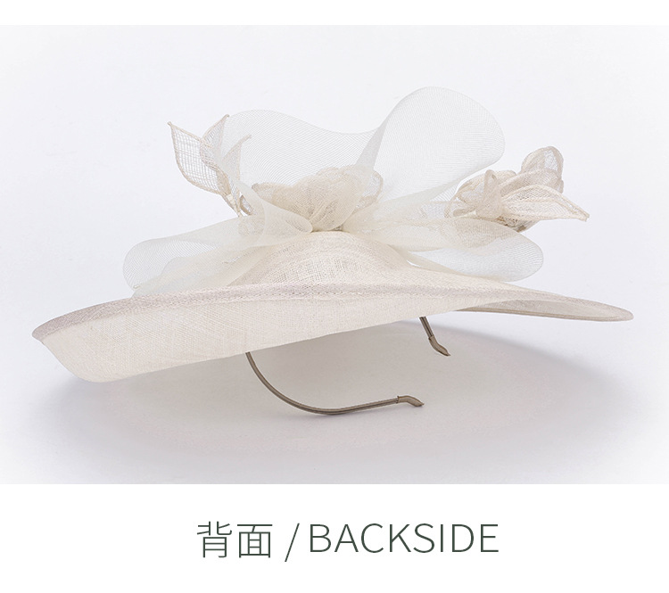 Ling Long Clothing European-Style Elegant Wedding Party Headdress Banquet Women 'S Elegant Wedding Hat Ling Long Clothing European-Style Elegant Wedding Party Headdress Banquet Women 'S Elegant Wedding Hat