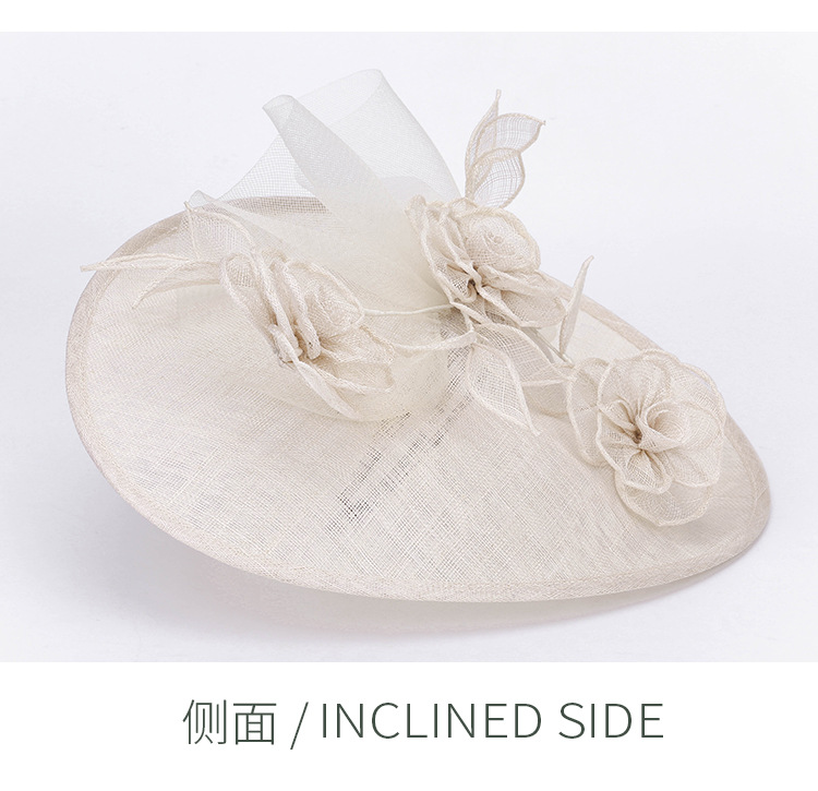 Ling Long Clothing European-Style Elegant Wedding Party Headdress Banquet Women 'S Elegant Wedding Hat Ling Long Clothing European-Style Elegant Wedding Party Headdress Banquet Women 'S Elegant Wedding Hat
