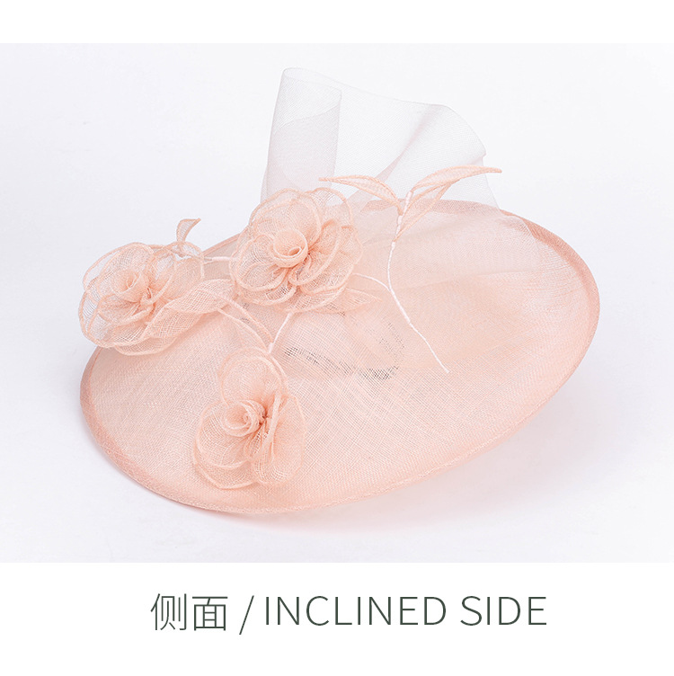 Ling Long Clothing European-Style Elegant Wedding Party Headdress Banquet Women 'S Elegant Wedding Hat Ling Long Clothing European-Style Elegant Wedding Party Headdress Banquet Women 'S Elegant Wedding Hat
