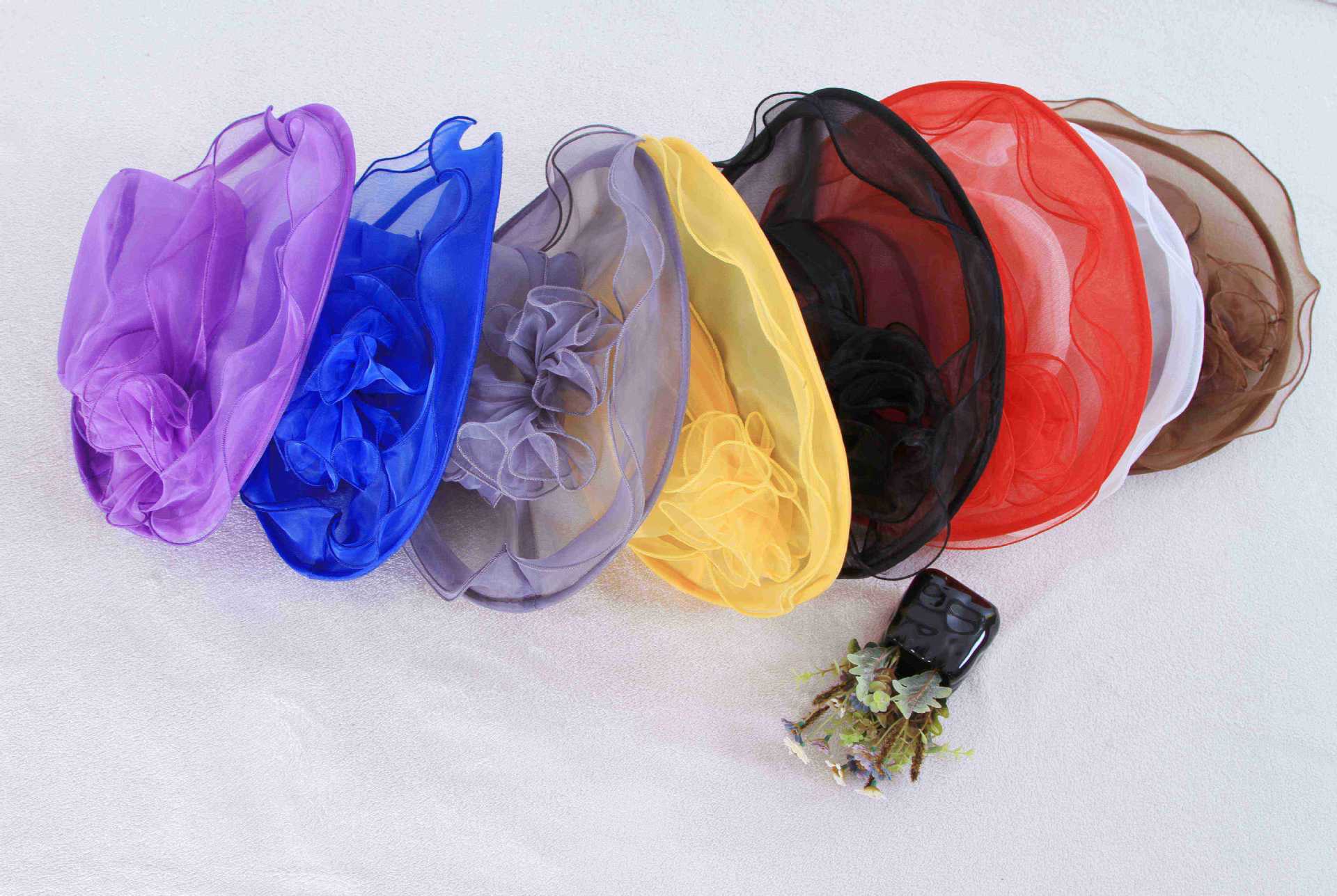 A Korean all-match sun hat hat visor cap beach wedding A Korean all-match sun hat hat visor cap beach wedding