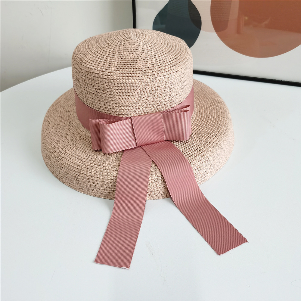 Straw Hat Women&#039;s Summer New Sweet Temperament Trend Internet Celebrity Sun Hat Travel Wedding Hat