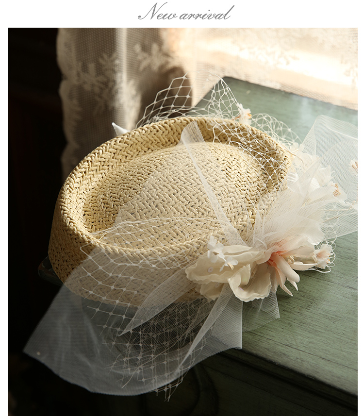 2020 New Handmade Flower Straw Billycock Bride Wedding Studio And Outdoor Wedding Hat 2020 New Handmade Flower Straw Billycock Bride Wedding Studio And Outdoor Wedding Hat