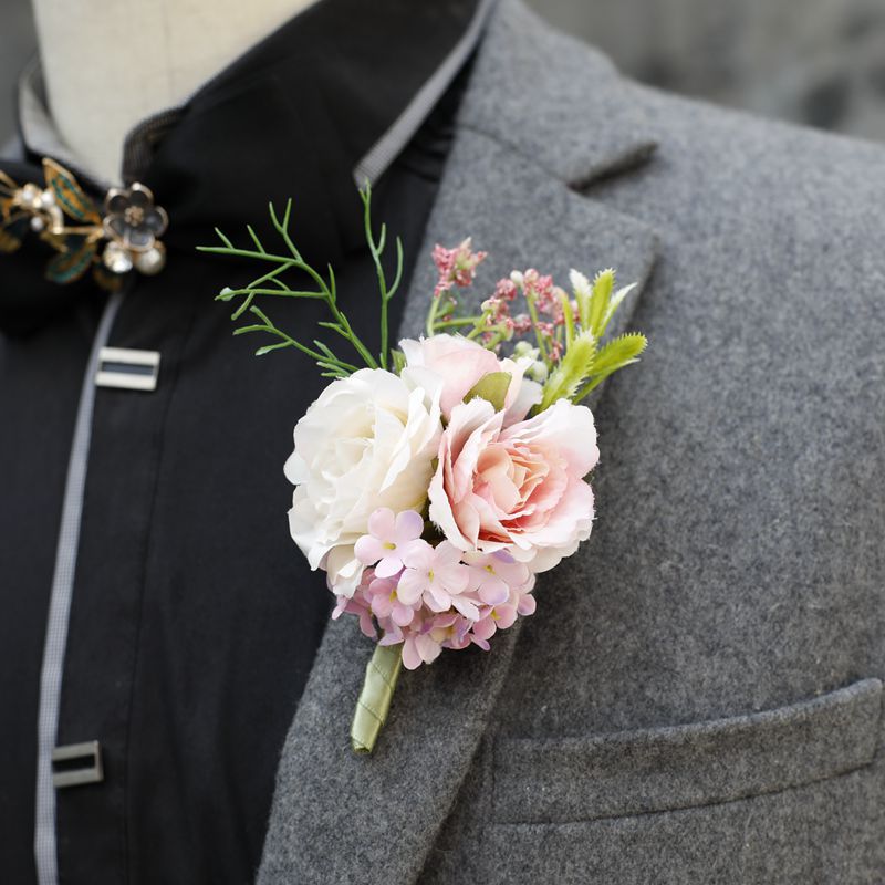 Style European Bride Bridesmaid Wedding Wrist Flower Groom Groomsman Corsage Shoes and Hat Decoration Floral Decorations Style European Bride Bridesmaid Wedding Wrist Flower Groom Groomsman Corsage Shoes and Hat Decoration Floral Decorations