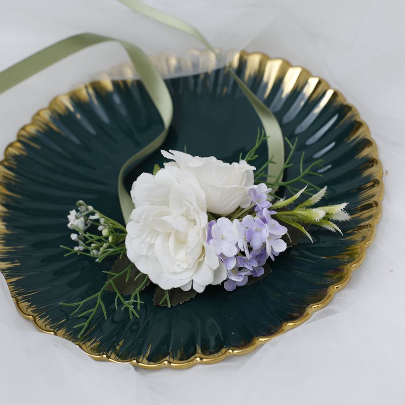 Style European Bride Bridesmaid Wedding Wrist Flower Groom Groomsman Corsage Shoes and Hat Decoration Floral Decorations Style European Bride Bridesmaid Wedding Wrist Flower Groom Groomsman Corsage Shoes and Hat Decoration Floral Decorations
