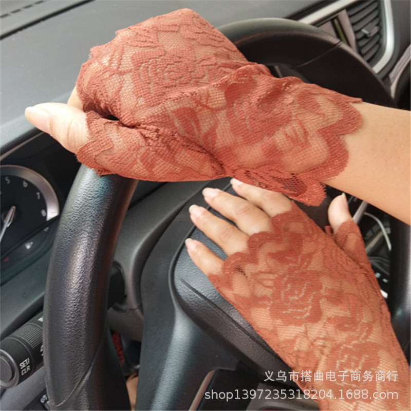 Factory Wholesale Creative Style Lace Gloves European and American Fashion Wedding Dress Wedding Gloves Factory Wholesale Creative Style Lace Gloves European and American Fashion Wedding Dress Wedding Gloves