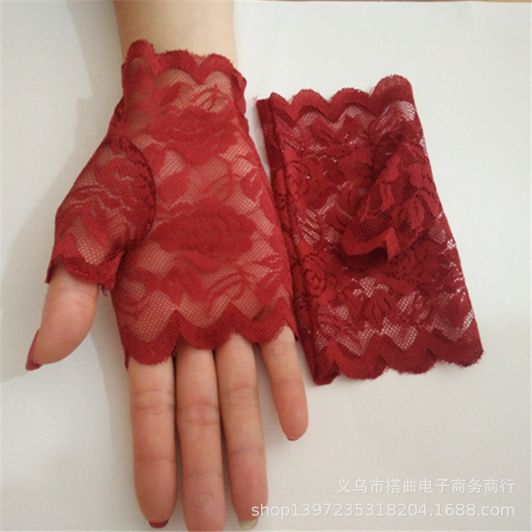 Factory Wholesale Creative Style Lace Gloves European and American Fashion Wedding Dress Wedding Gloves Factory Wholesale Creative Style Lace Gloves European and American Fashion Wedding Dress Wedding Gloves