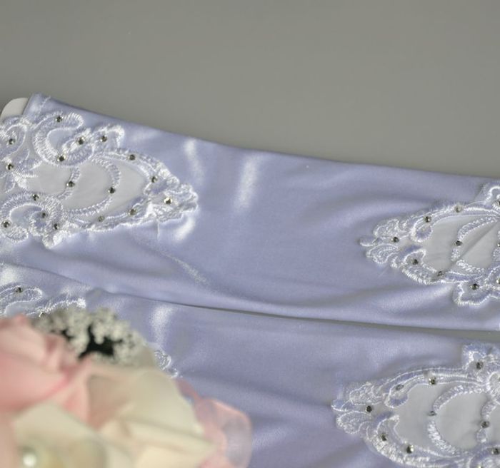 Rhinestones bridal fingerless long gloves fingerless glove spring/summer wedding gloves