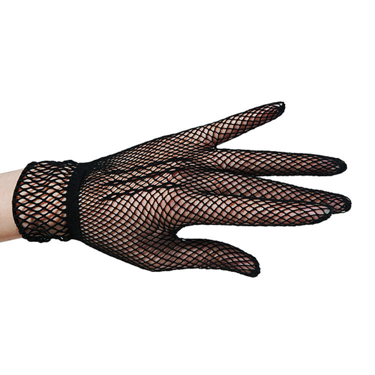 Cross-Border Bridal Wedding Gloves Fishnet Bow Wedding Dress And Cheongsam Wedding Gloves