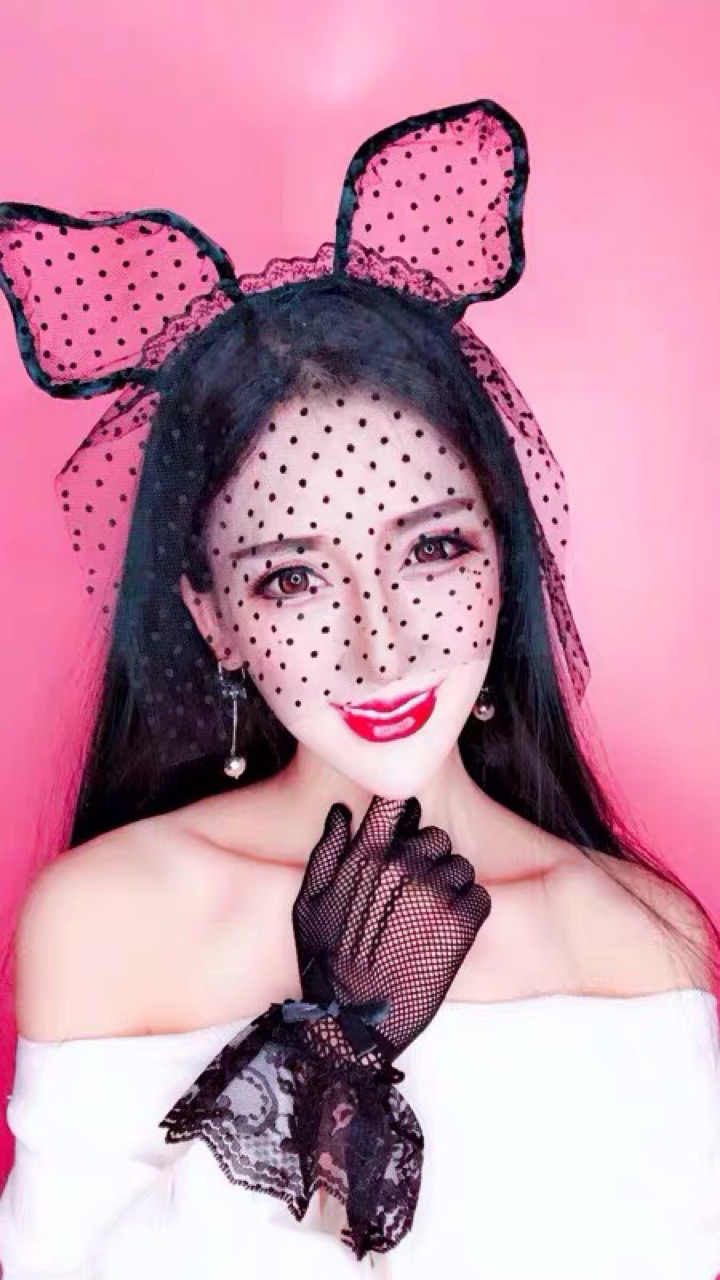 Cross-Border Bridal Wedding Gloves Fishnet Bow Wedding Dress And Cheongsam Wedding Gloves