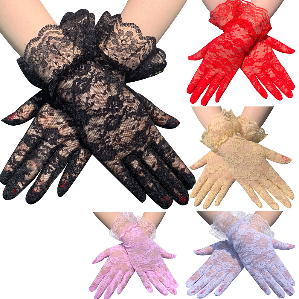 Bridal Wedding Lace Red White Wedding, Wedding Celebration, Wedding Wedding Gloves