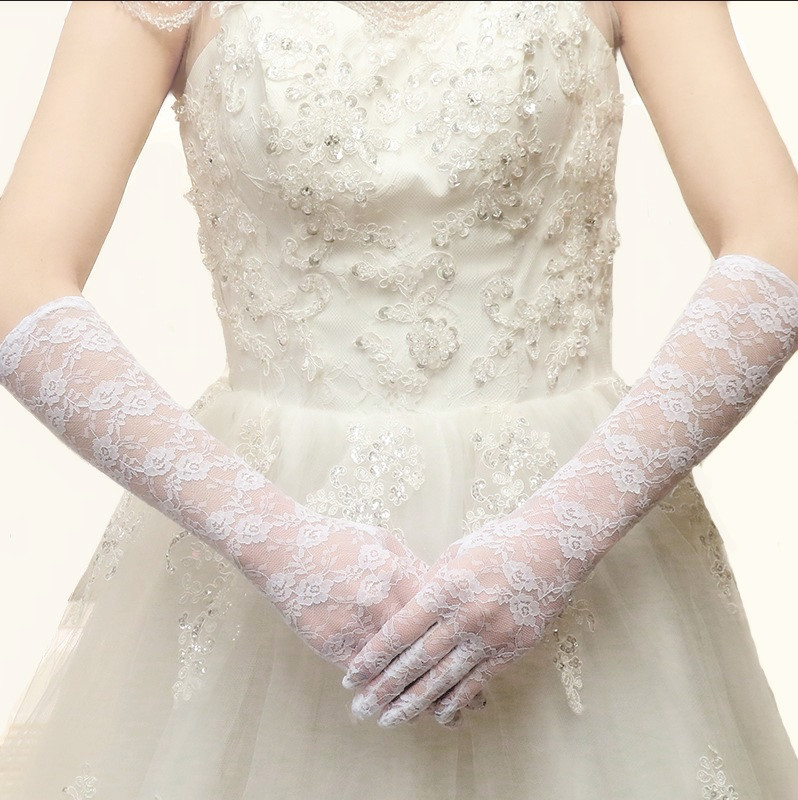 Bridal Wedding Lace Red White Wedding, Wedding Celebration, Wedding Wedding Gloves