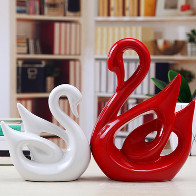 Wedding Room Living Room Bedroom Decoration Wedding Table Decoration Wedding Anniversary Gift for Wife Wedding Swan