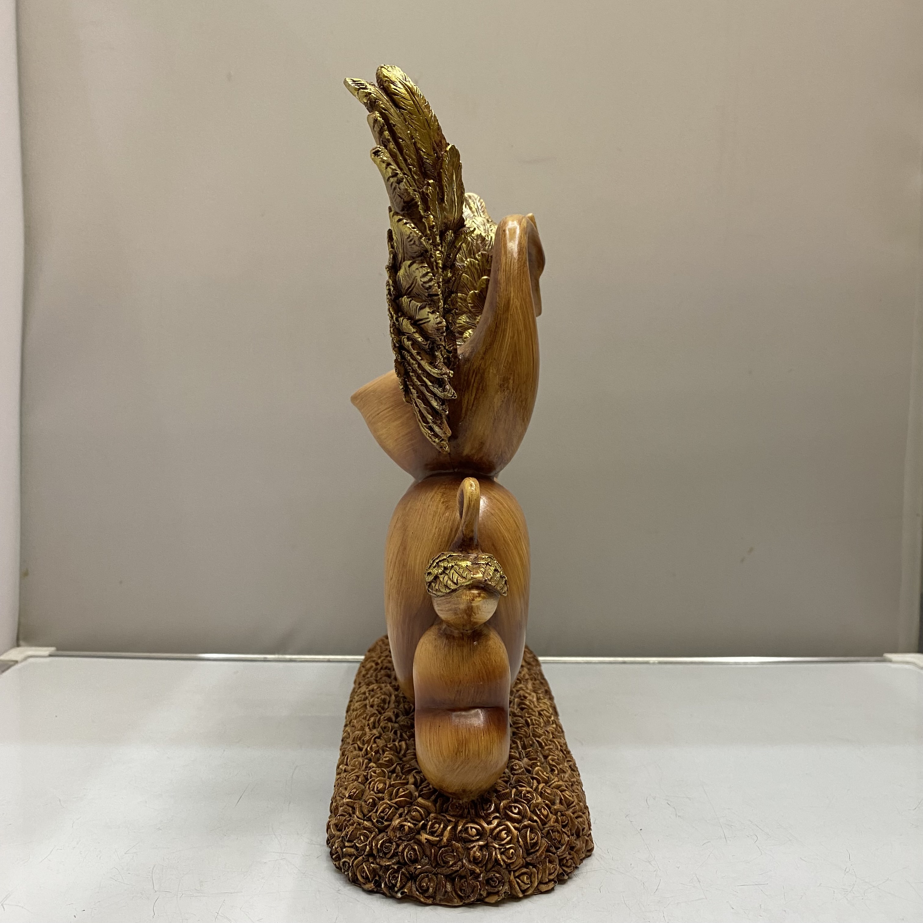Creative Simple Resin Couple Swan Decoration Living Room TV Cabinet Cabinet Decorative Craft Gift Wedding Gift