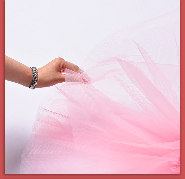 Wedding Game Props Swan Skirt 40cm Adult Pink Gauze Skirt Holiday Party Performance Clothing Tutu Skirt