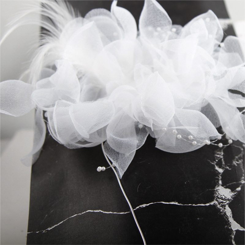 Day Crown White Swan Feather Birthday Cake Decoration Card Beautiful Wedding Dessert Table Flags Wedding Swan