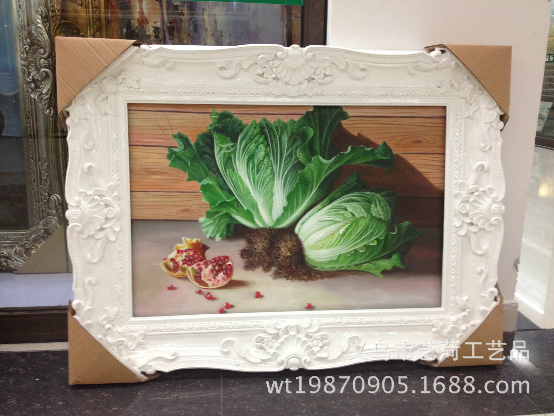 Champagne Silver European Frame Thomas Frame Wedding Advertising Show 90x120 European Photo Frame