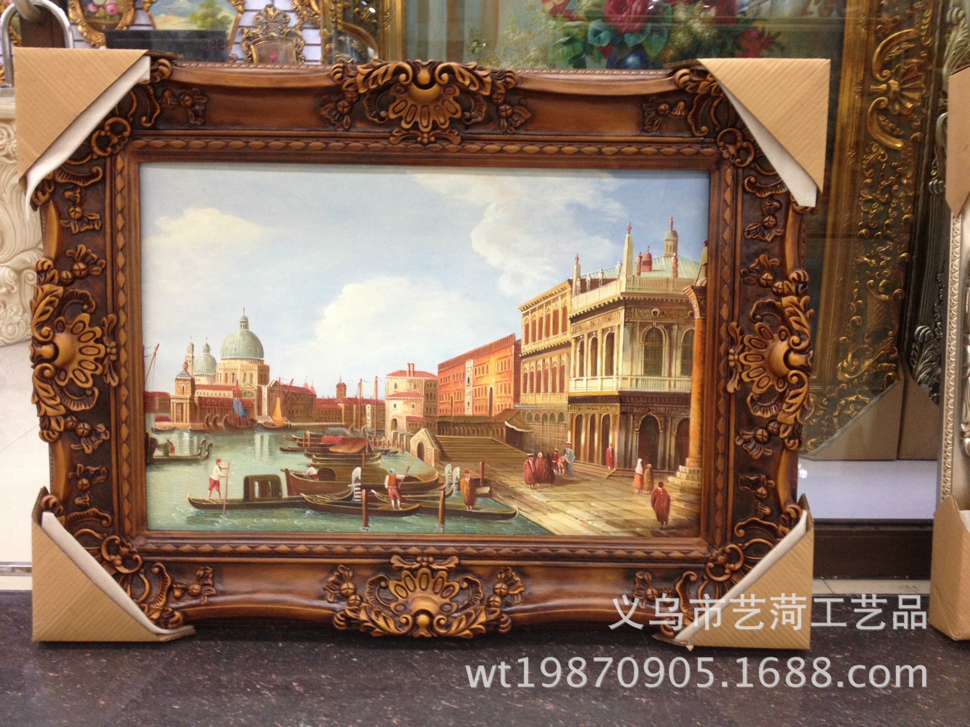 Champagne Silver European Frame Thomas Frame Wedding Advertising Show 90x120 European Photo Frame