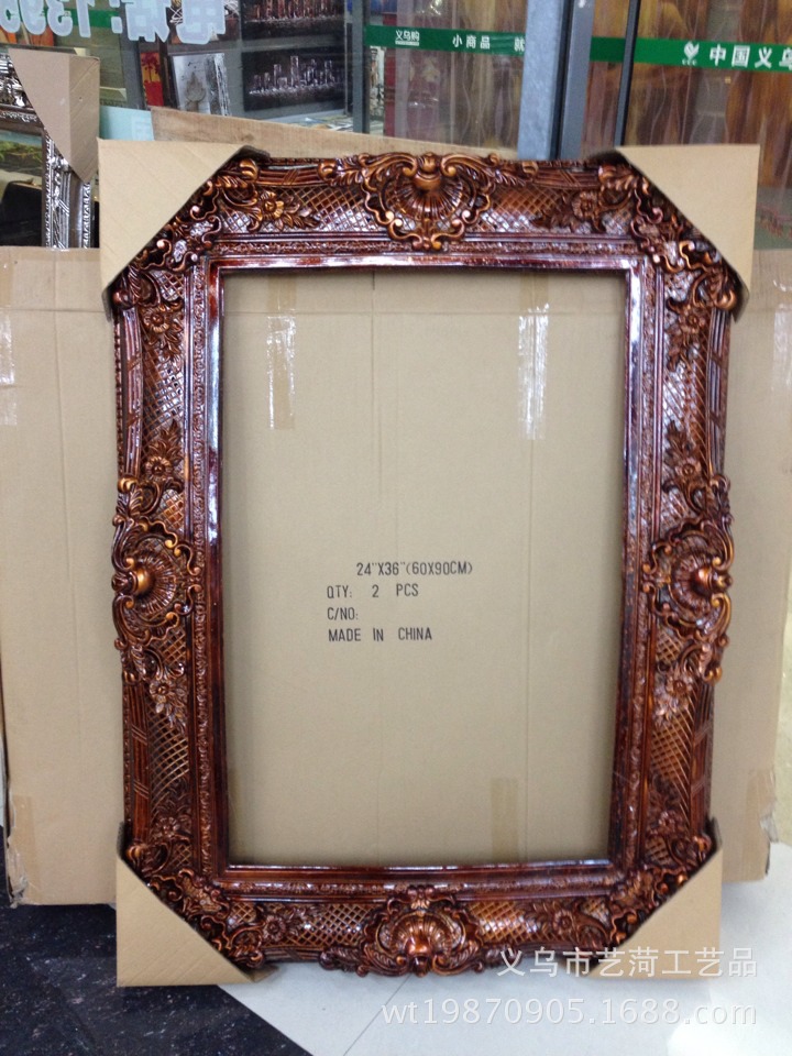 Champagne Silver European Frame Thomas Frame Wedding Advertising Show 90x120 European Photo Frame