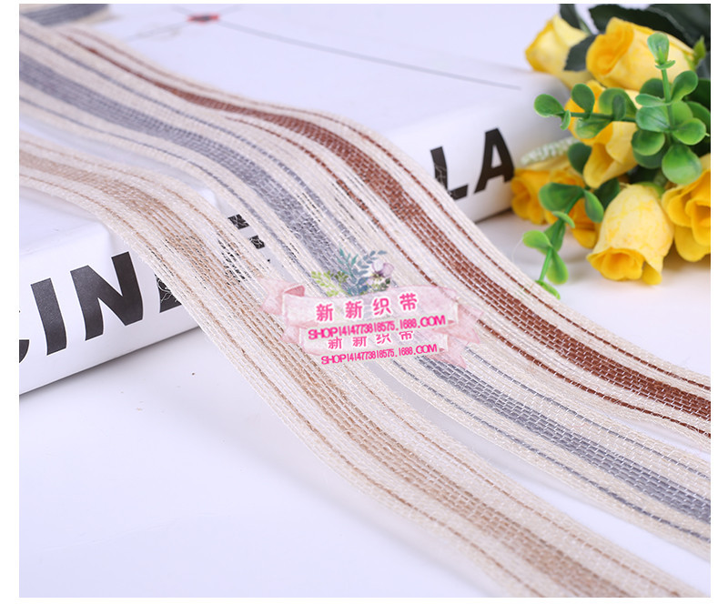 Creative Ribbon Yarn-Dyed Hemp Rope Ribbon Jute Rope Bridal Bouquet Decorative Hemp Belt Creative Ribbon Yarn-Dyed Hemp Rope Ribbon Jute Rope Bridal Bouquet Decorative Hemp Belt