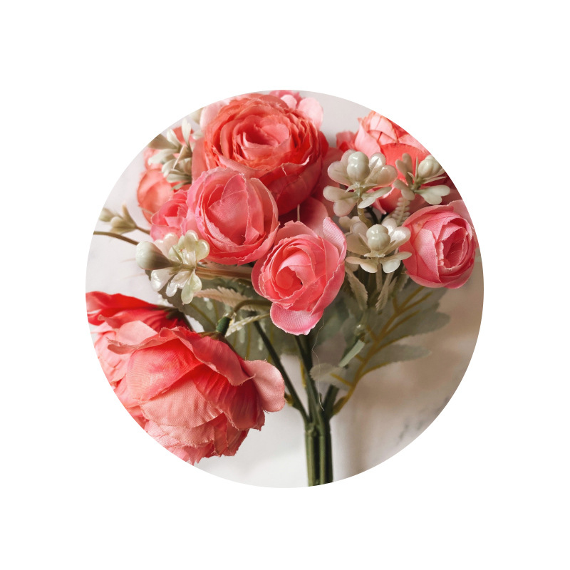 Bridal Bouquet  Wedding Bridal Bouquet Fake Rose Flower Wedding Bouquet Silk Flower Bridal Bouquet Bridal Bouquet