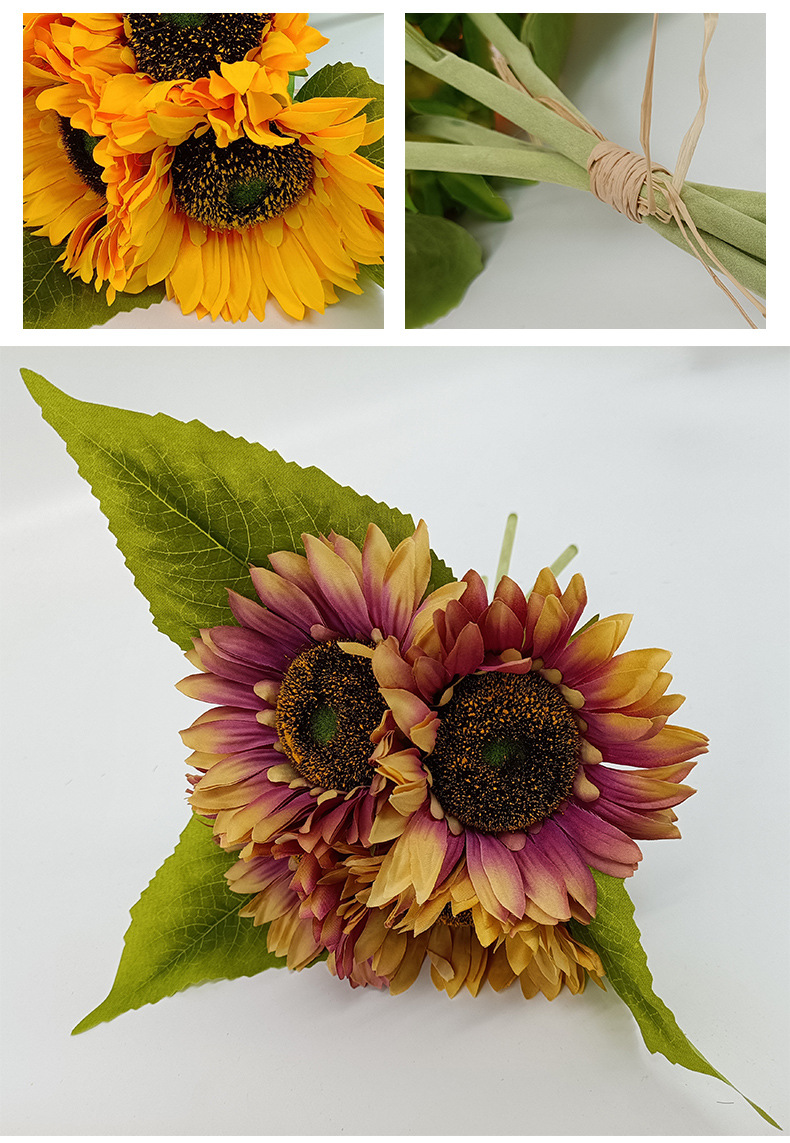 Bridal Bouquet Bridal Bouquet Holiday Fake Flower Living Room Decoration Flowers Artificial Flower Wholesale