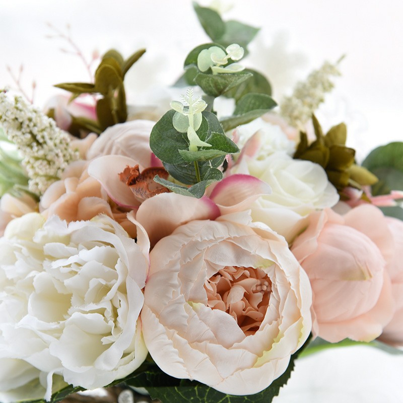 Popular Wedding Photography Supplies Foreign Trade European and American Outdoor Style Bridal Bouquet Bridal Bouquet