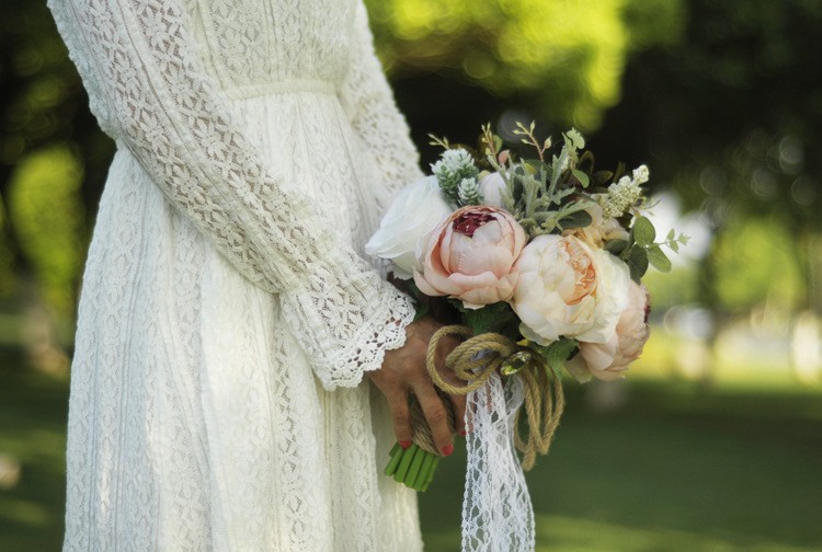 Popular Wedding Photography Supplies Foreign Trade European and American Outdoor Style Bridal Bouquet Bridal Bouquet