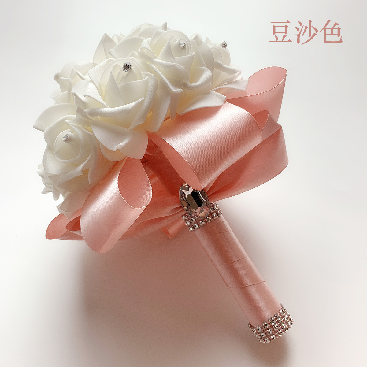 Xf09 Bridal Bouquet Wholesale Wedding Foam Simulation Bouquet Wedding Flower Bridal Bouquet