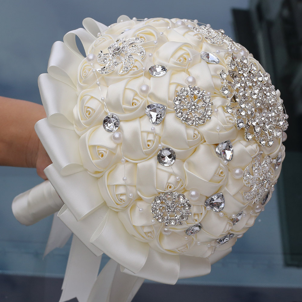 Bridal Bouquet Sales Korean Wedding Bridal Bouquet Creative Ribbon Bouquet Wedding Supplies Wedding Bouquet W631
