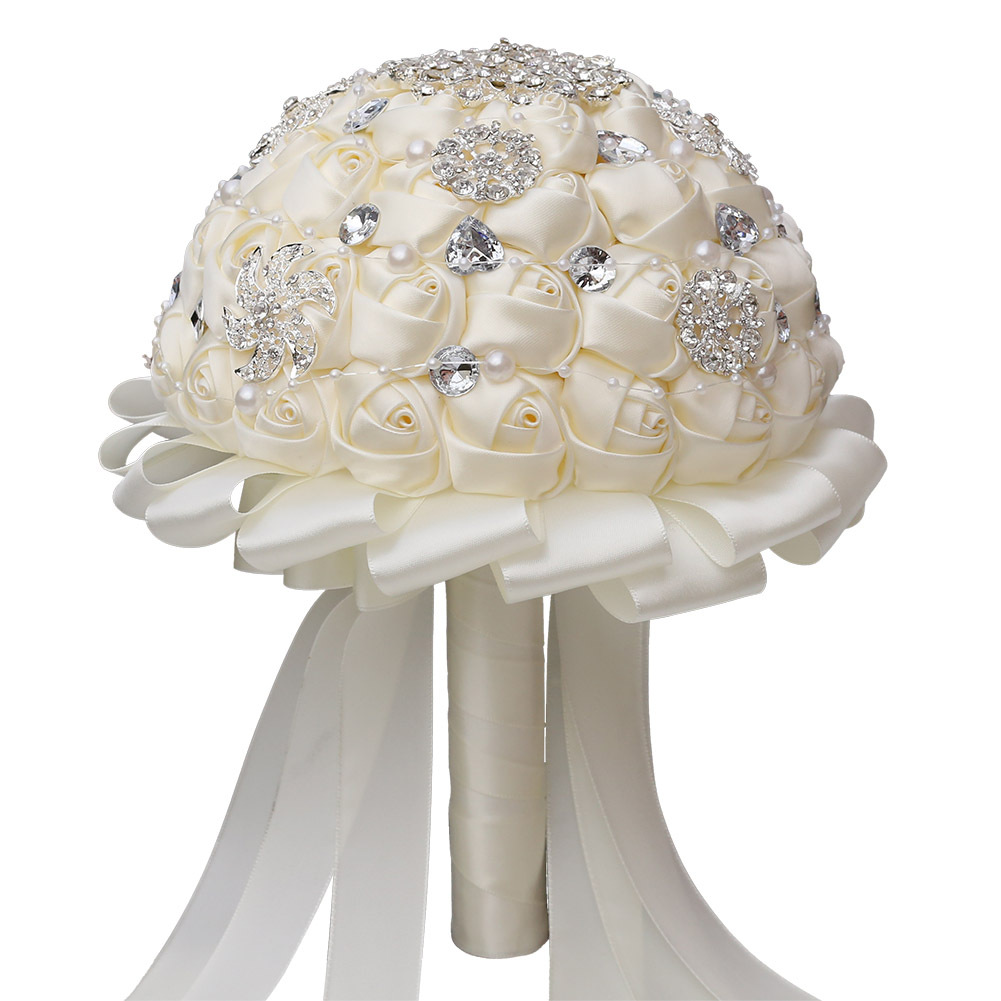 Bridal Bouquet Sales Korean Wedding Bridal Bouquet Creative Ribbon Bouquet Wedding Supplies Wedding Bouquet W631