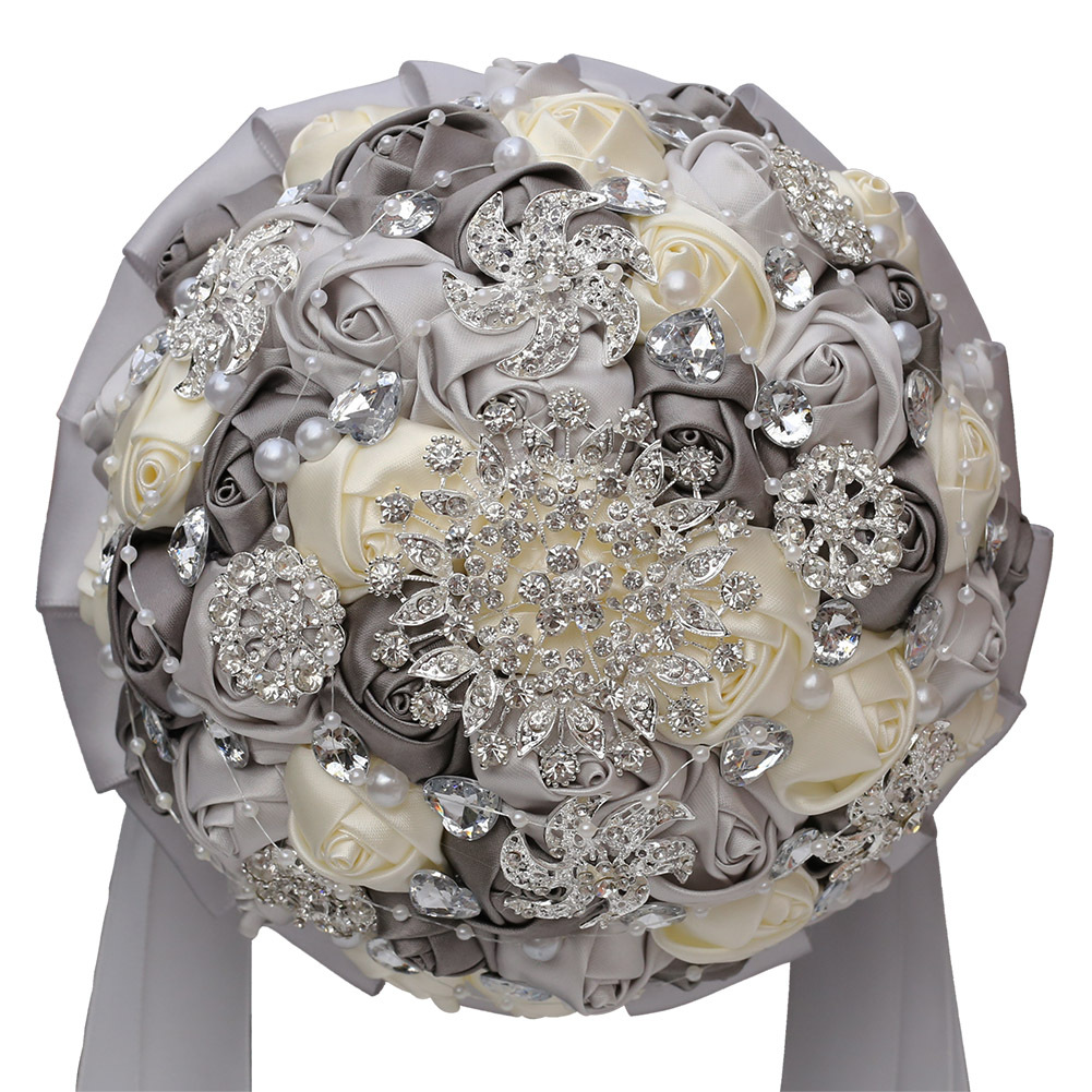 Bridal Bouquet Sales Korean Wedding Bridal Bouquet Creative Ribbon Bouquet Wedding Supplies Wedding Bouquet W631