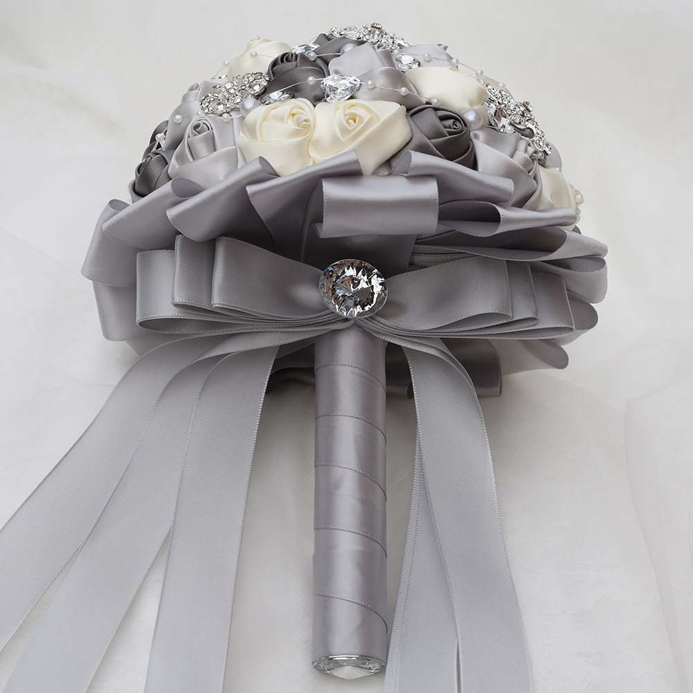 Bridal Bouquet Sales Korean Wedding Bridal Bouquet Creative Ribbon Bouquet Wedding Supplies Wedding Bouquet W631