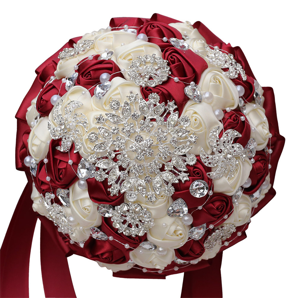 Bridal Bouquet Sales Korean Wedding Bridal Bouquet Creative Ribbon Bouquet Wedding Supplies Wedding Bouquet W631