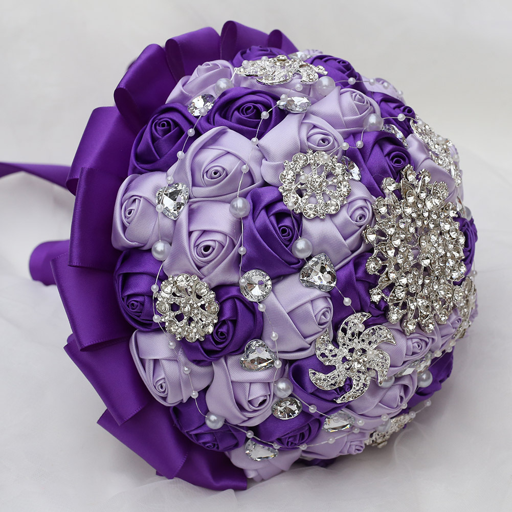 Bridal Bouquet Sales Korean Wedding Bridal Bouquet Creative Ribbon Bouquet Wedding Supplies Wedding Bouquet W631