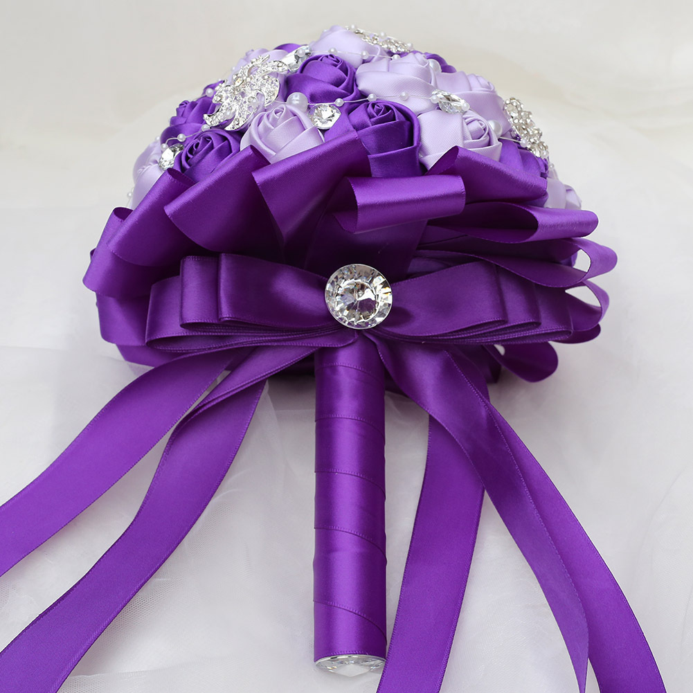 Bridal Bouquet Sales Korean Wedding Bridal Bouquet Creative Ribbon Bouquet Wedding Supplies Wedding Bouquet W631