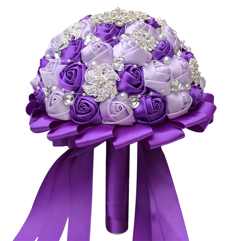 Bridal Bouquet Sales Korean Wedding Bridal Bouquet Creative Ribbon Bouquet Wedding Supplies Wedding Bouquet W631