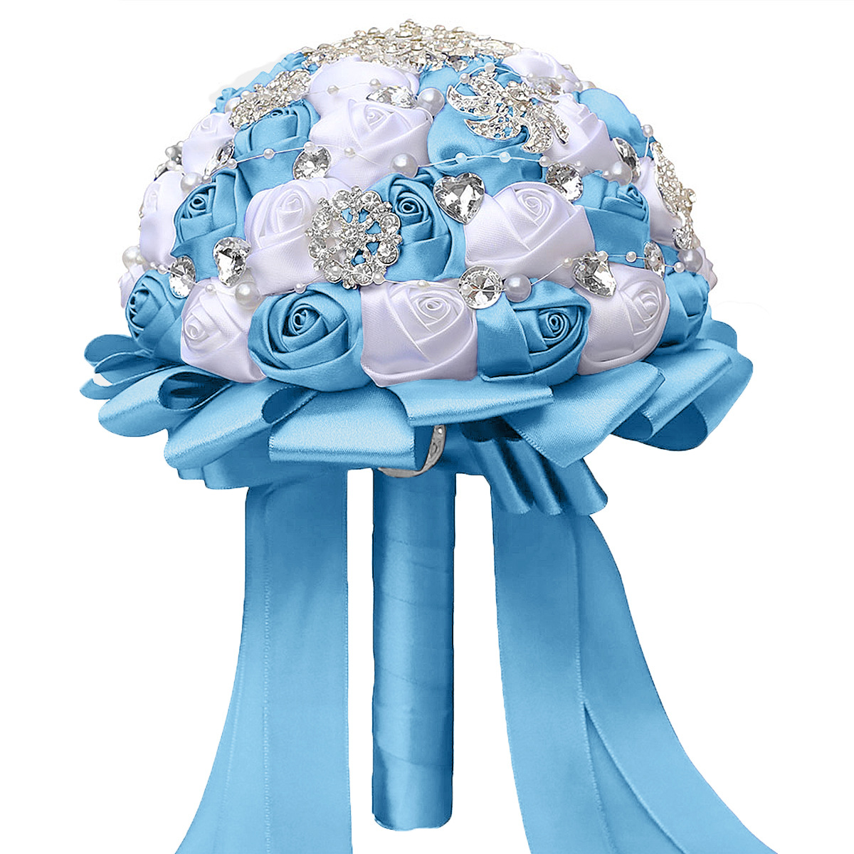 Bridal Bouquet Sales Korean Wedding Bridal Bouquet Creative Ribbon Bouquet Wedding Supplies Wedding Bouquet W631