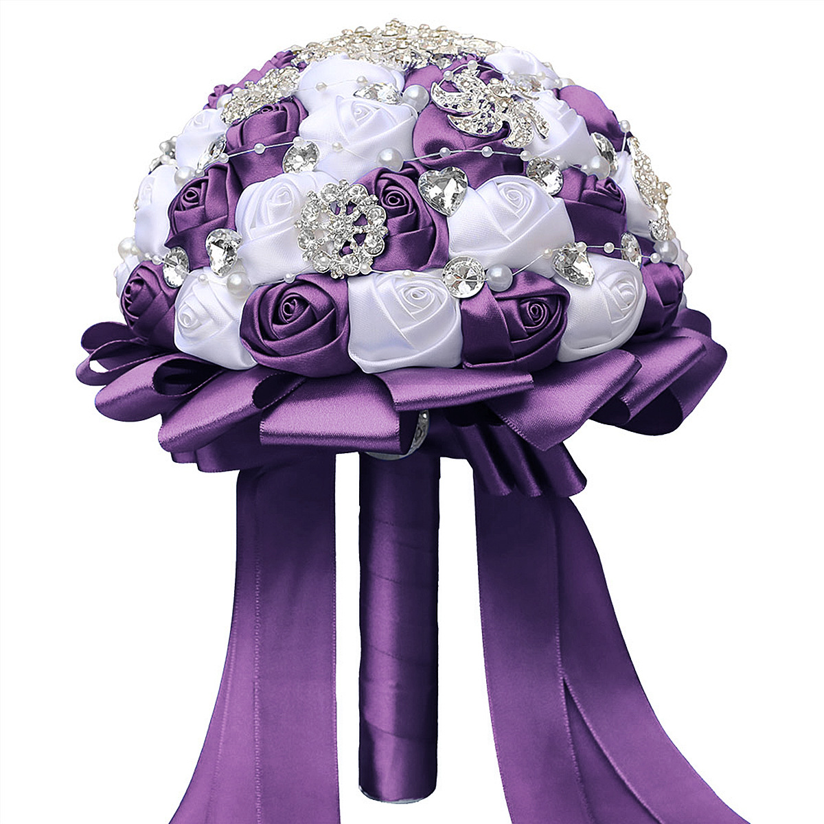 Bridal Bouquet Sales Korean Wedding Bridal Bouquet Creative Ribbon Bouquet Wedding Supplies Wedding Bouquet W631