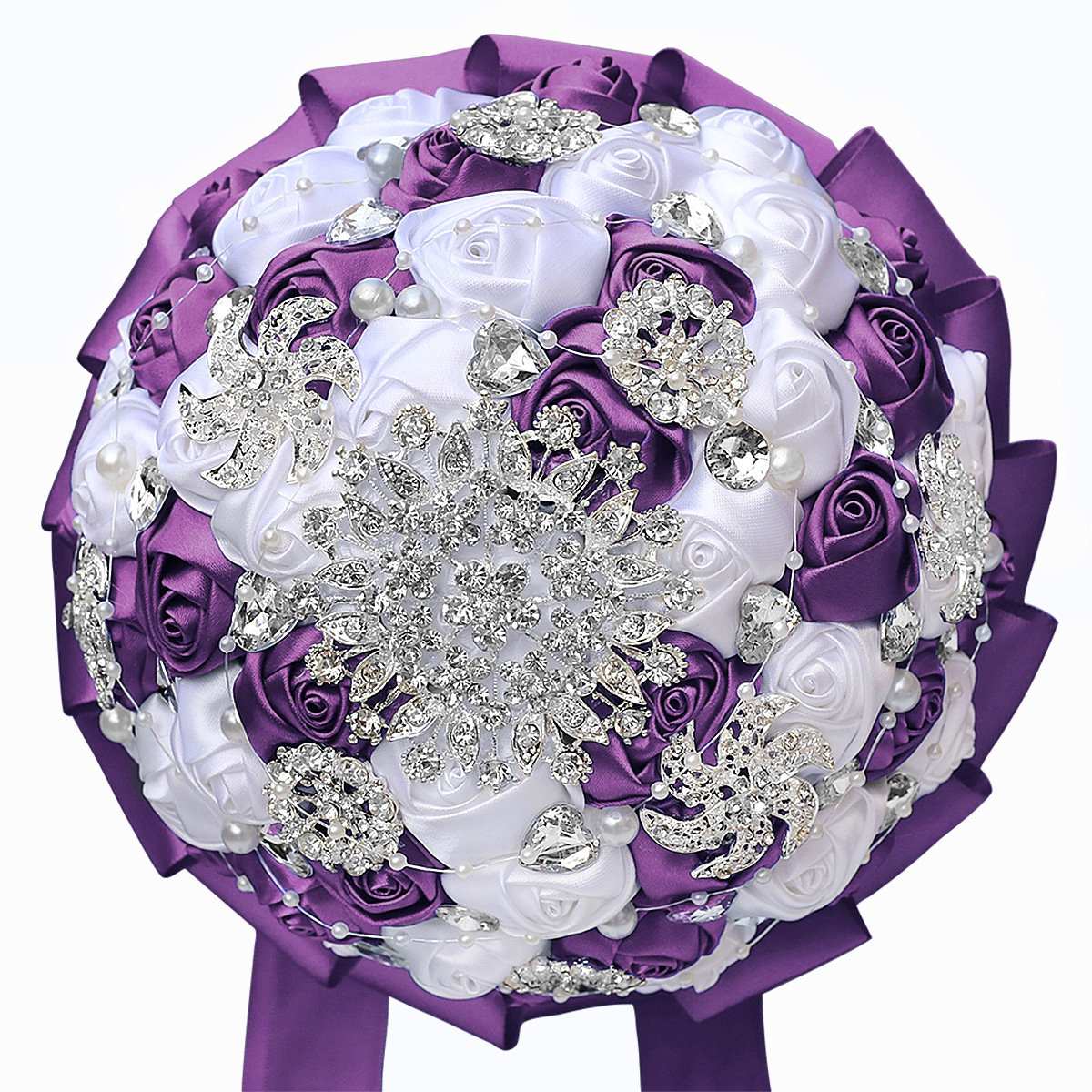 Bridal Bouquet Sales Korean Wedding Bridal Bouquet Creative Ribbon Bouquet Wedding Supplies Wedding Bouquet W631