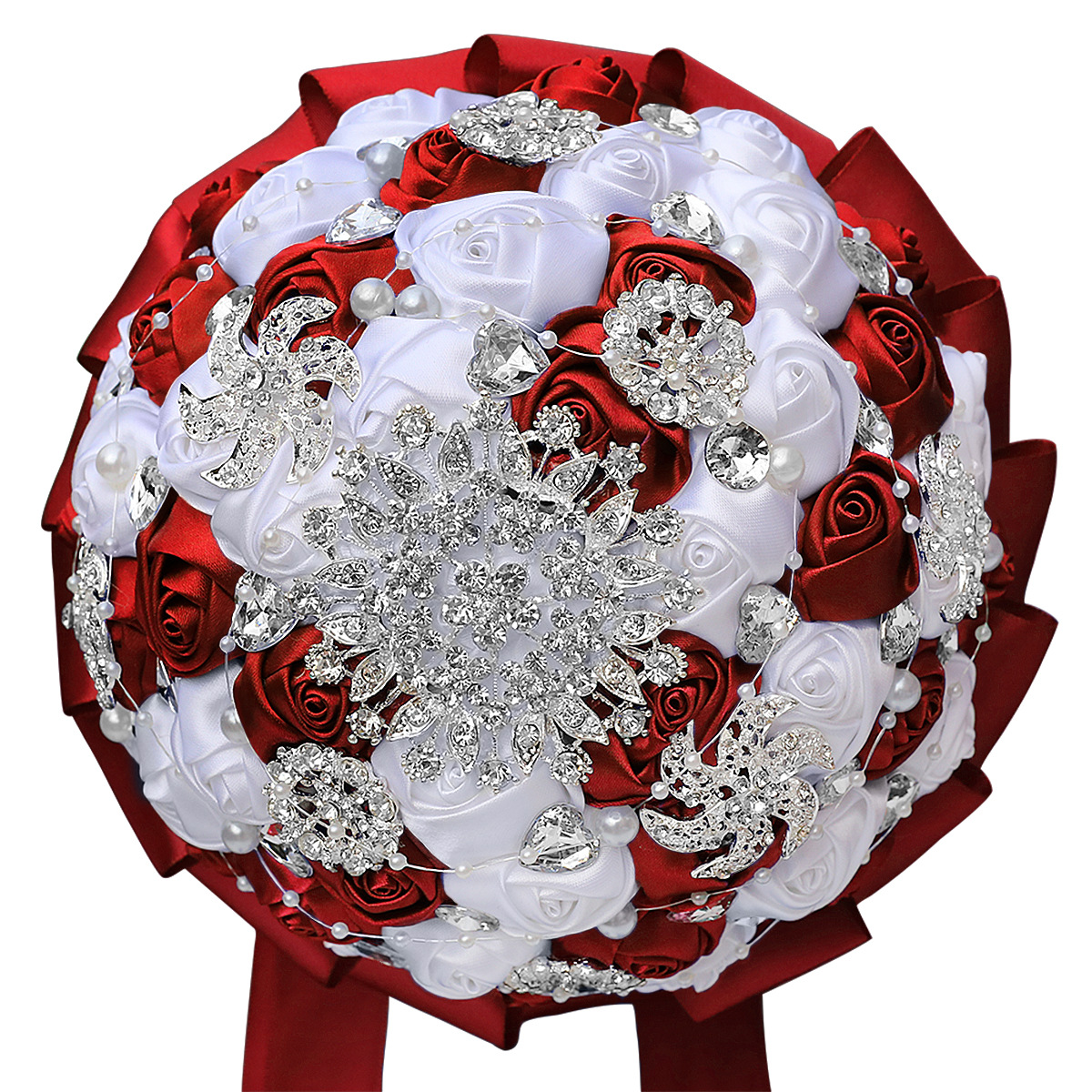 Bridal Bouquet Sales Korean Wedding Bridal Bouquet Creative Ribbon Bouquet Wedding Supplies Wedding Bouquet W631