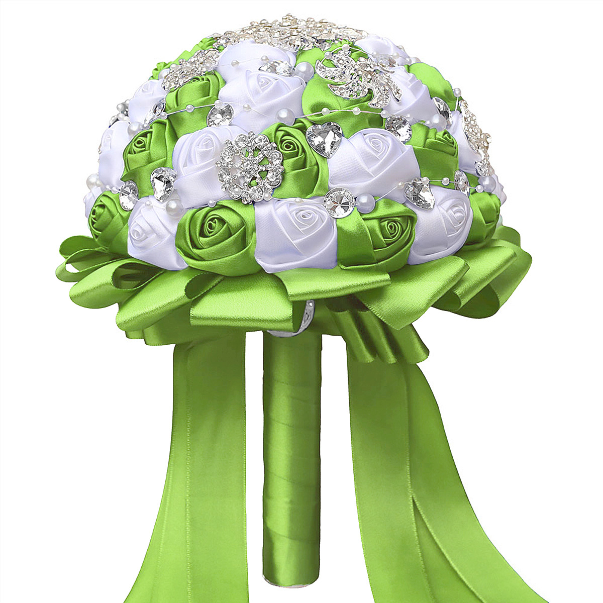 Bridal Bouquet Sales Korean Wedding Bridal Bouquet Creative Ribbon Bouquet Wedding Supplies Wedding Bouquet W631